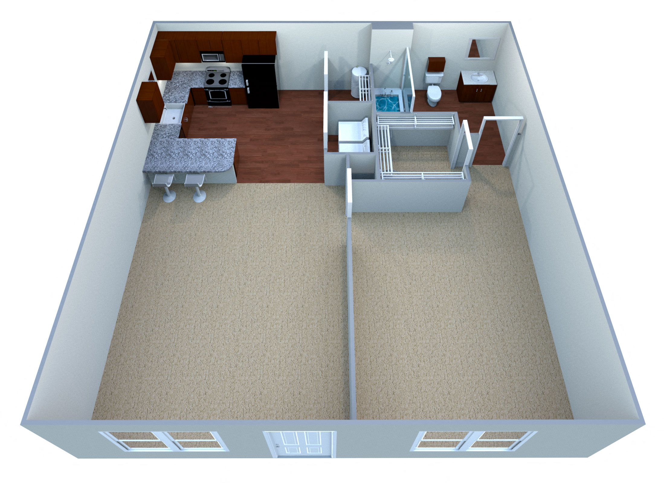 Suite A Floorplan